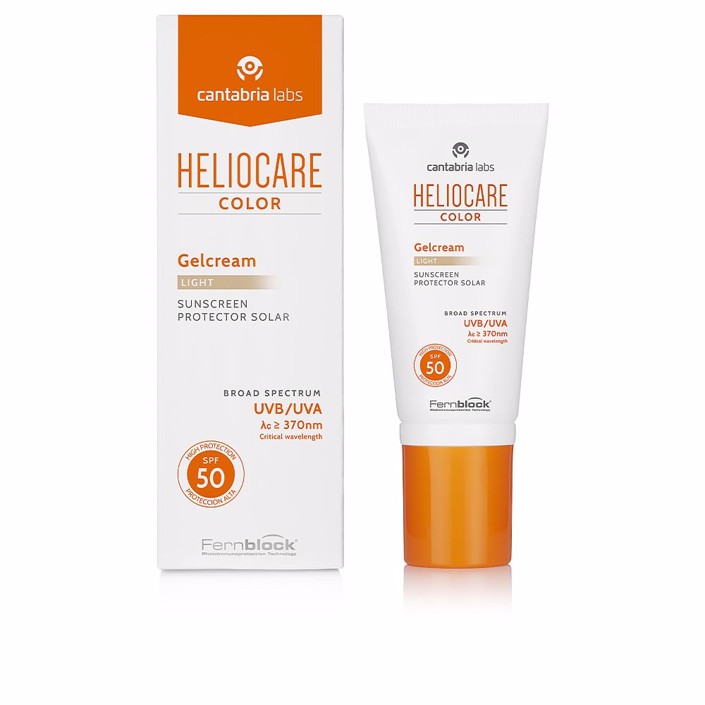 HELIOCARE COLOR sunscreen with cream gel color SPF50