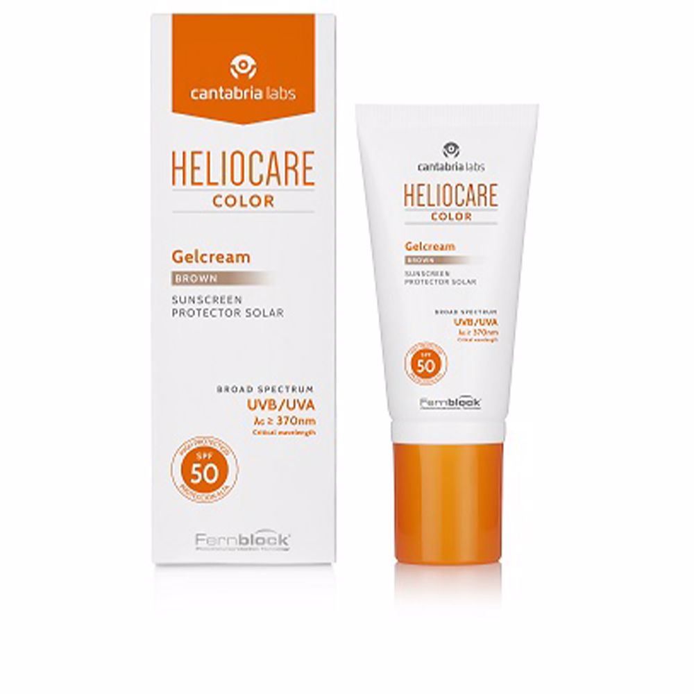 HELIOCARE COLOR sunscreen with cream gel color SPF50