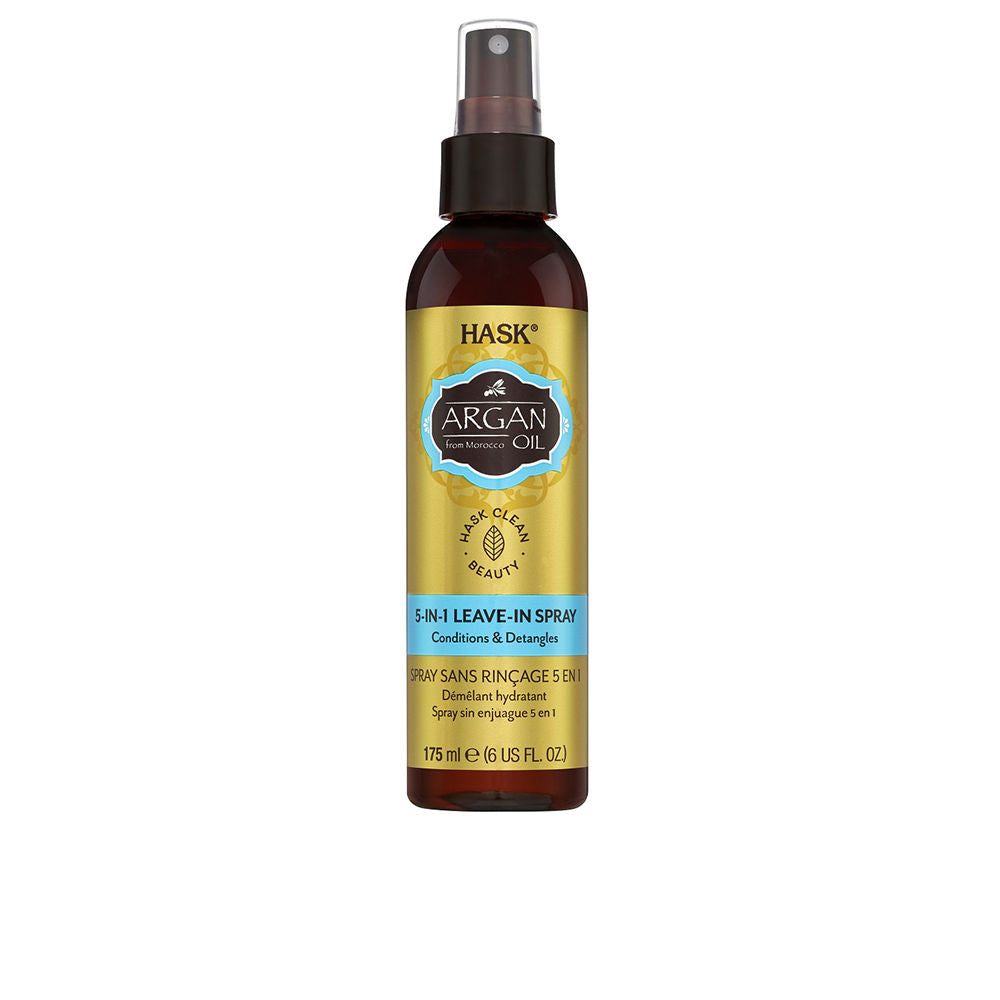 Acondicionador reparador 5 en 1 sin enjuague con ACEITE DE ARGÁN 177 ml