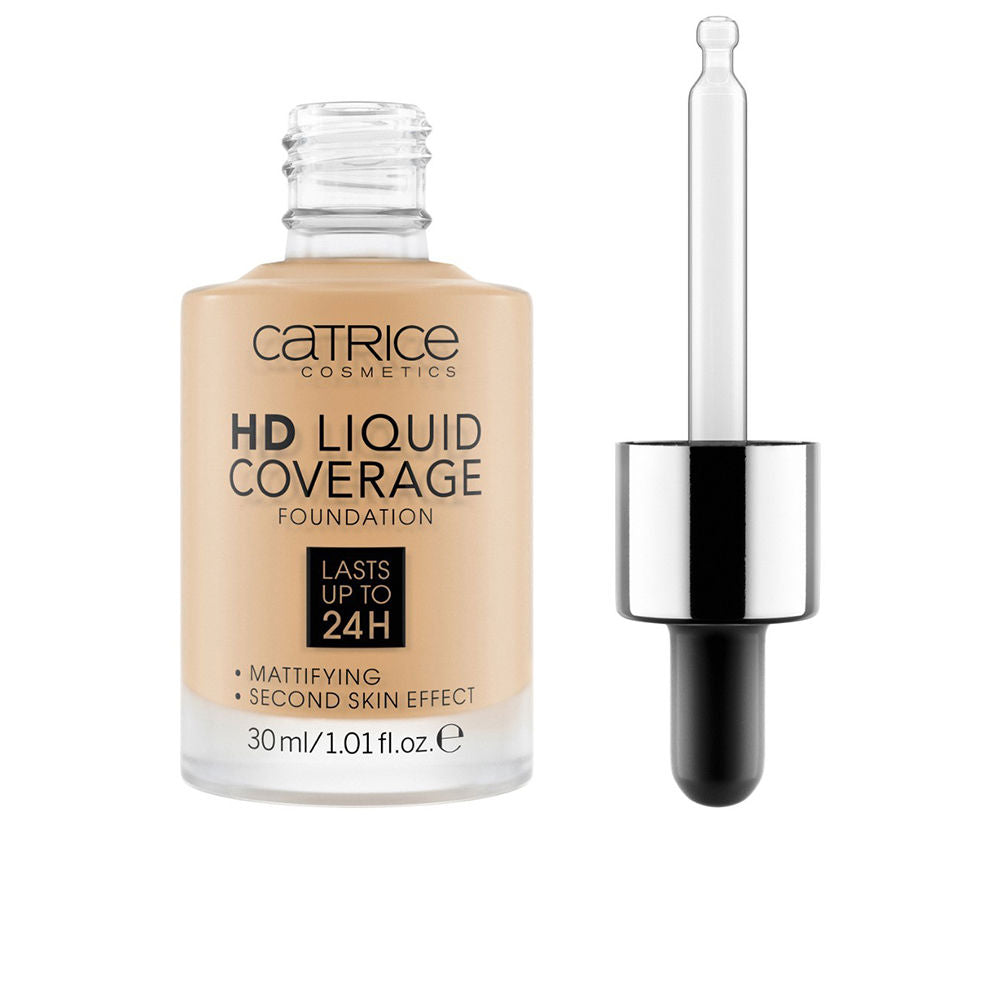 HD LIQUID COVERAGE FOUNDATION lasts up to 24h