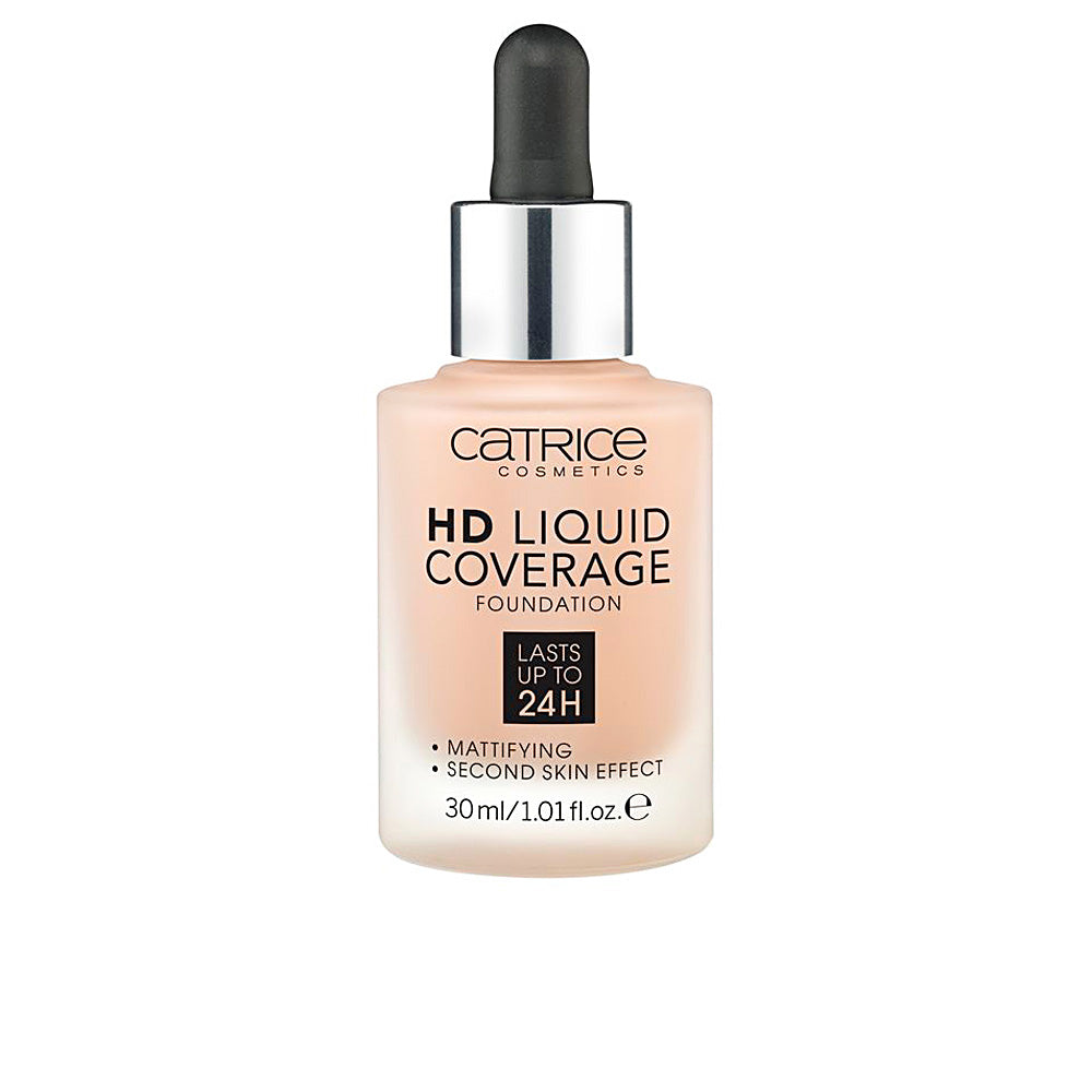 HD LIQUID COVERAGE FOUNDATION lasts up to 24h