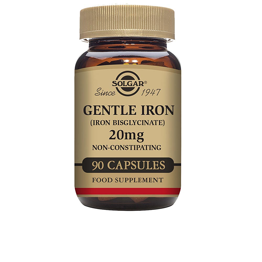 GENTLETM IRON Cápsulas vegetales de bisglicinato de hierro 90 u