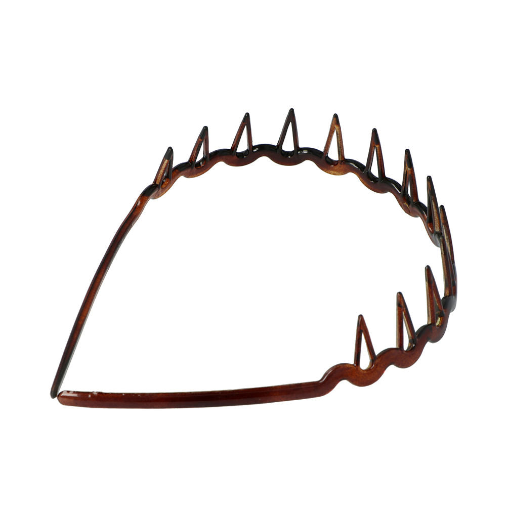 DIADEMA DE CONCHA FRANCESA con pinchos 1 u