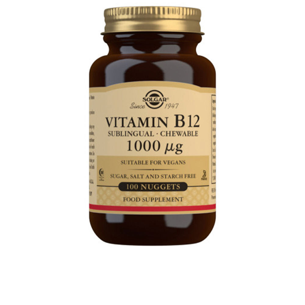 VITAMINA B12 1000mcg. CIANOCOBALAMINA cápsulas mastic 100 u