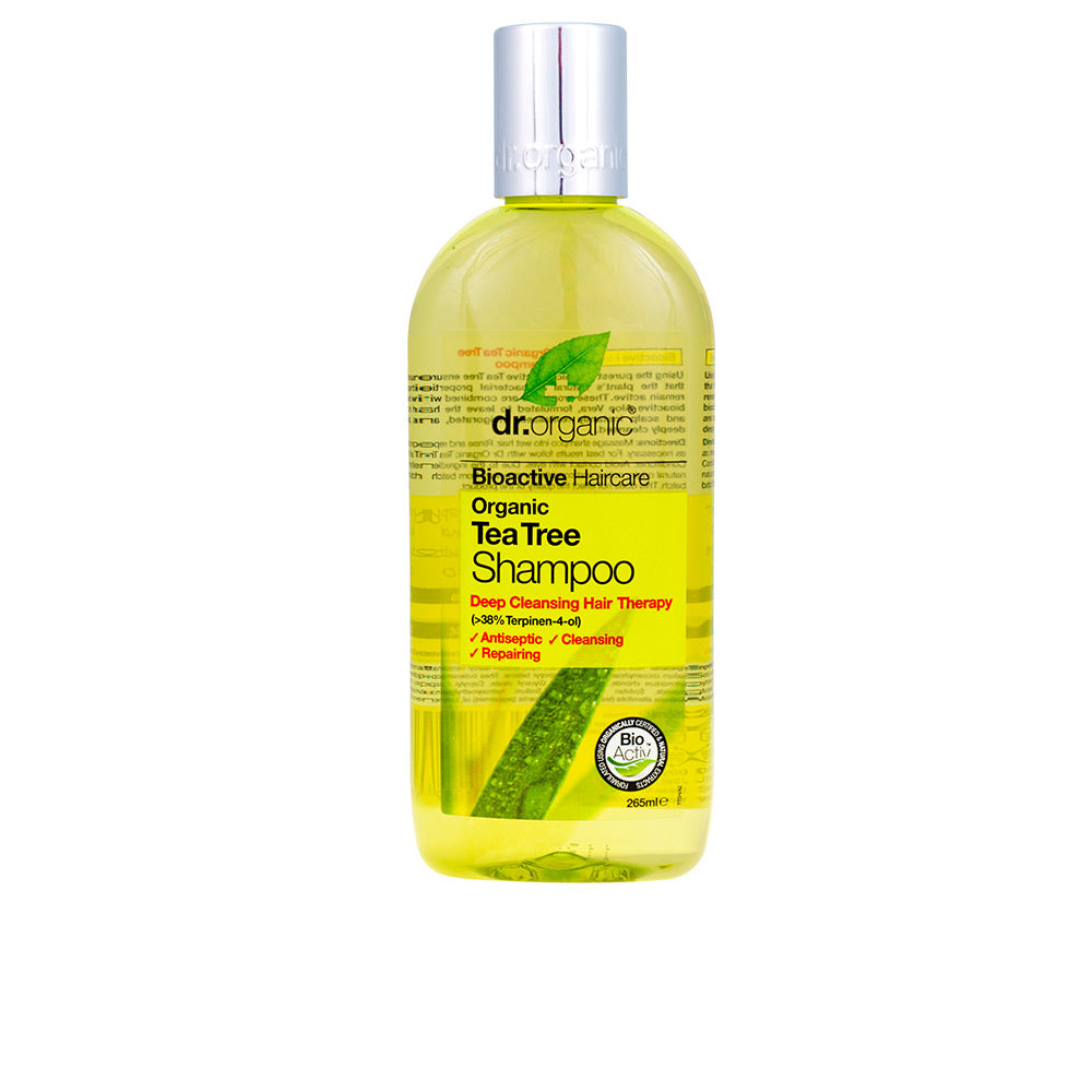 Champú de árbol de té orgánico bioactivo 265 ml
