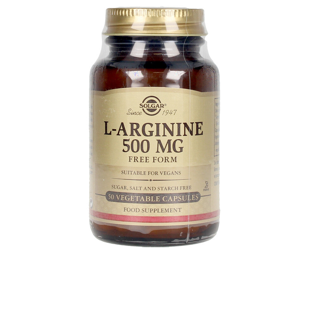 L-ARGININE 500 mg vegetable capsules 50 units