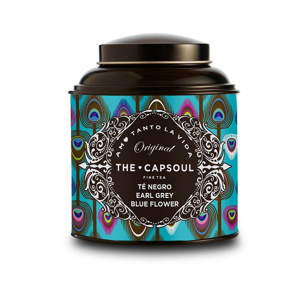 TE GRANEL negro earl gray flor azul 100 gr