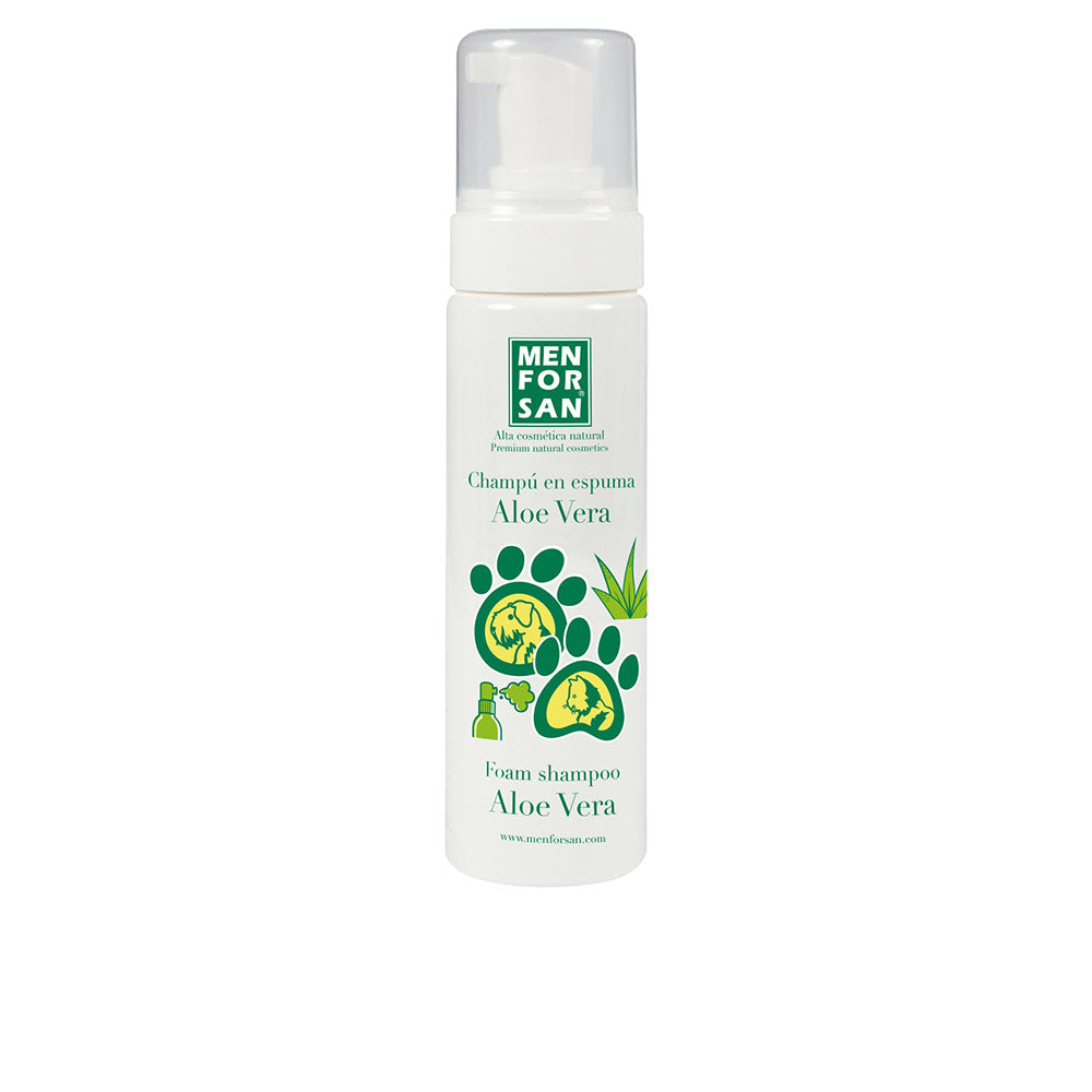 CHAMPÚ PERROS Y GATOS in foam with aloe vera 200 ml