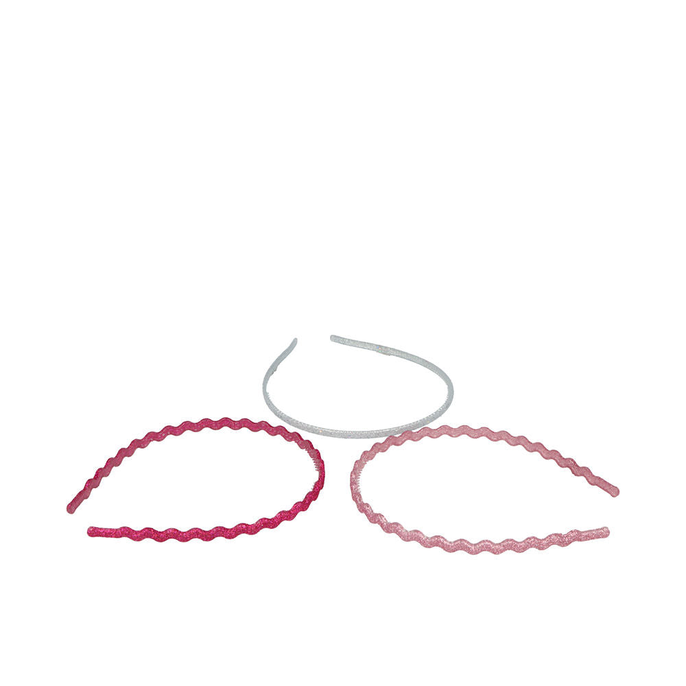 Thin glitter headbands, set of 3 pieces