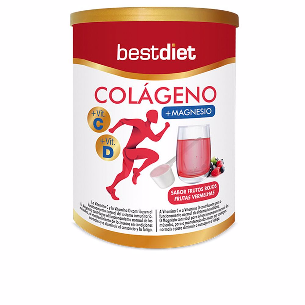 COLAGENO CON MAGNESIO EN POLVO sabor frutos rojos 250 gr