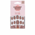 POLISHED COLOUR nails with glue oval