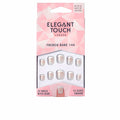 FRENCH bare nails with glue square
