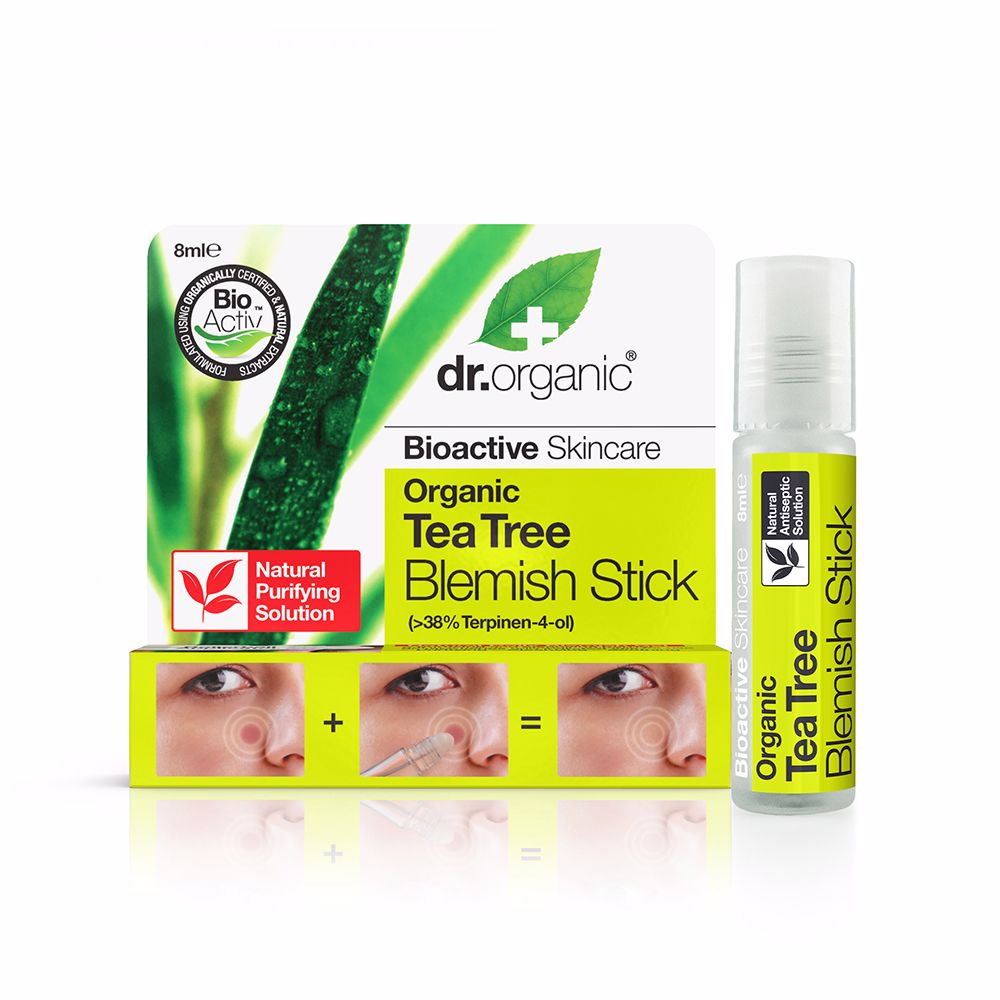 Barra de árbol de té BIOACTIVA ORGÁNICA para el acné 8 ml