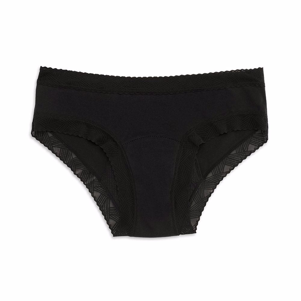 KIWITAS DOBLE BLONDA braguitas menstruales negro