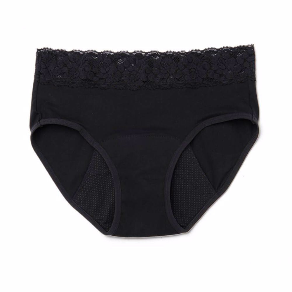 KIWITAS LACE period panties black size M 1 unit