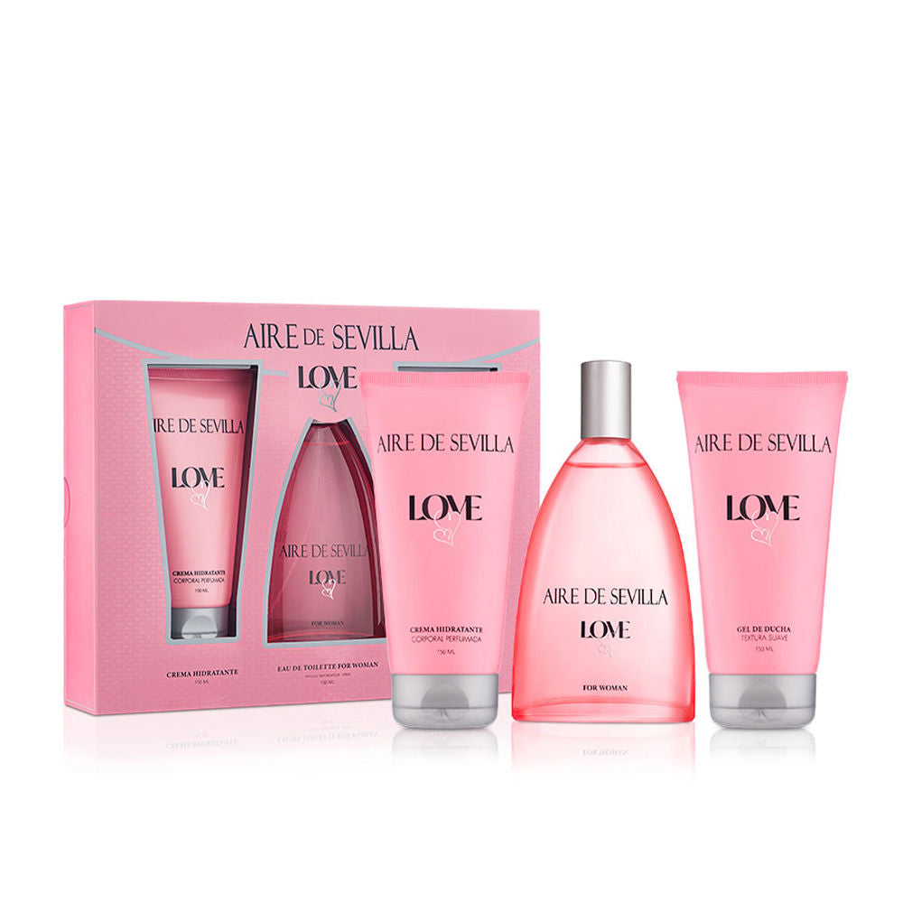 AIRE DE SEVILLA LOVE set 3 pz