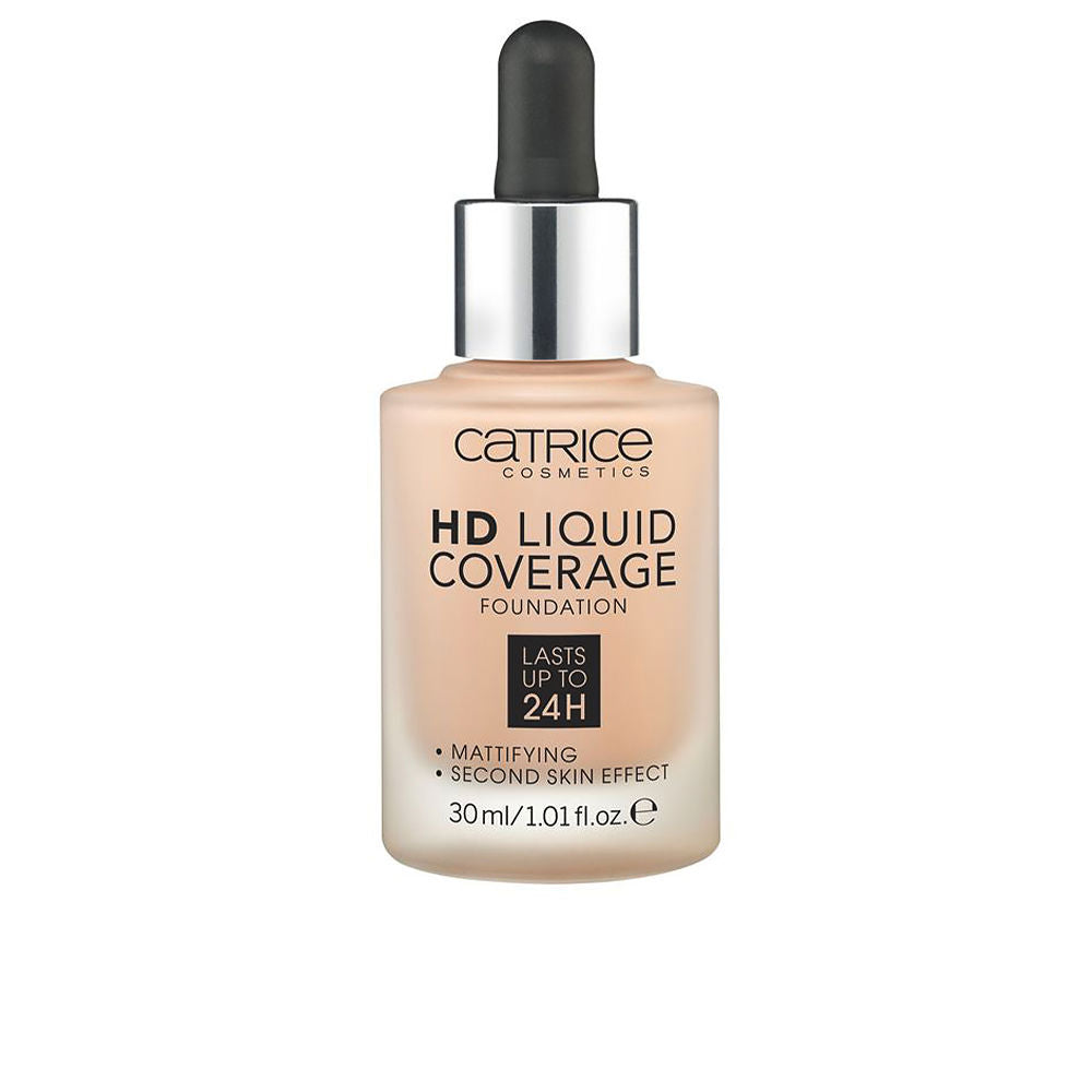 HD LIQUID COVERAGE FOUNDATION lasts up to 24h