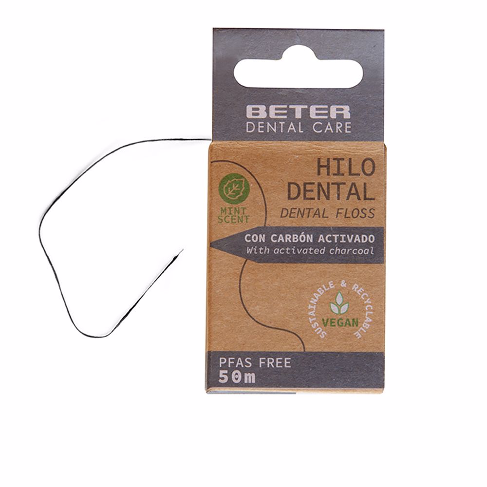 DENTAL FLOSS activated carbon 50 m 1 unit