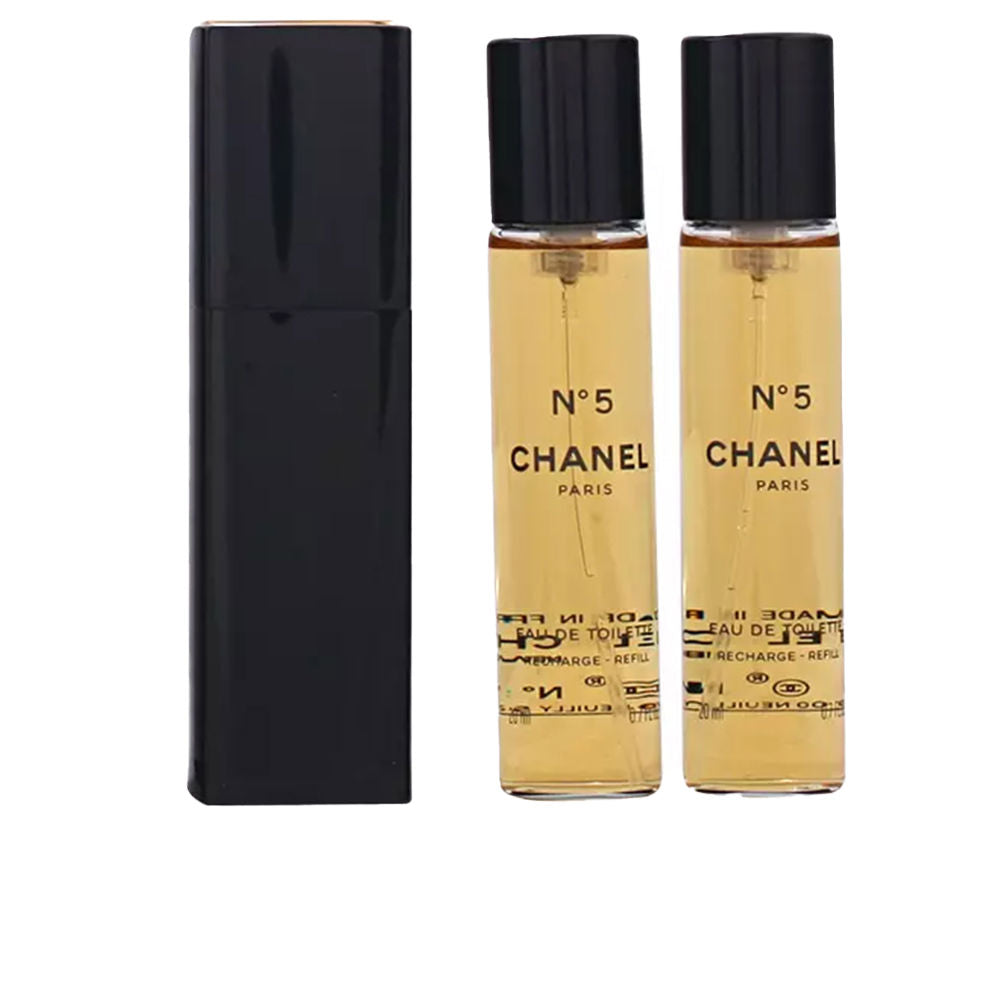 Nº 5 eau de toilette bolso spray 3 x 20 ml