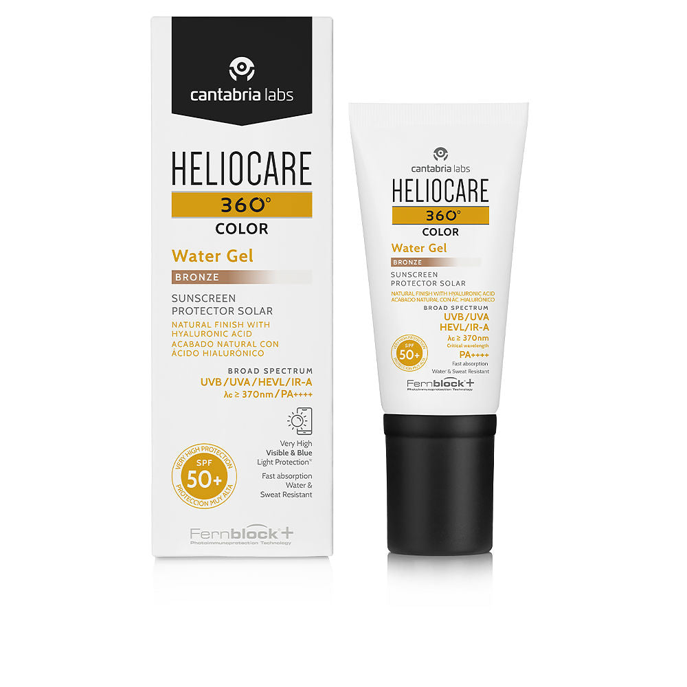 HELIOCARE 360° COLOR sunscreen with aqua gel color SPF50+
