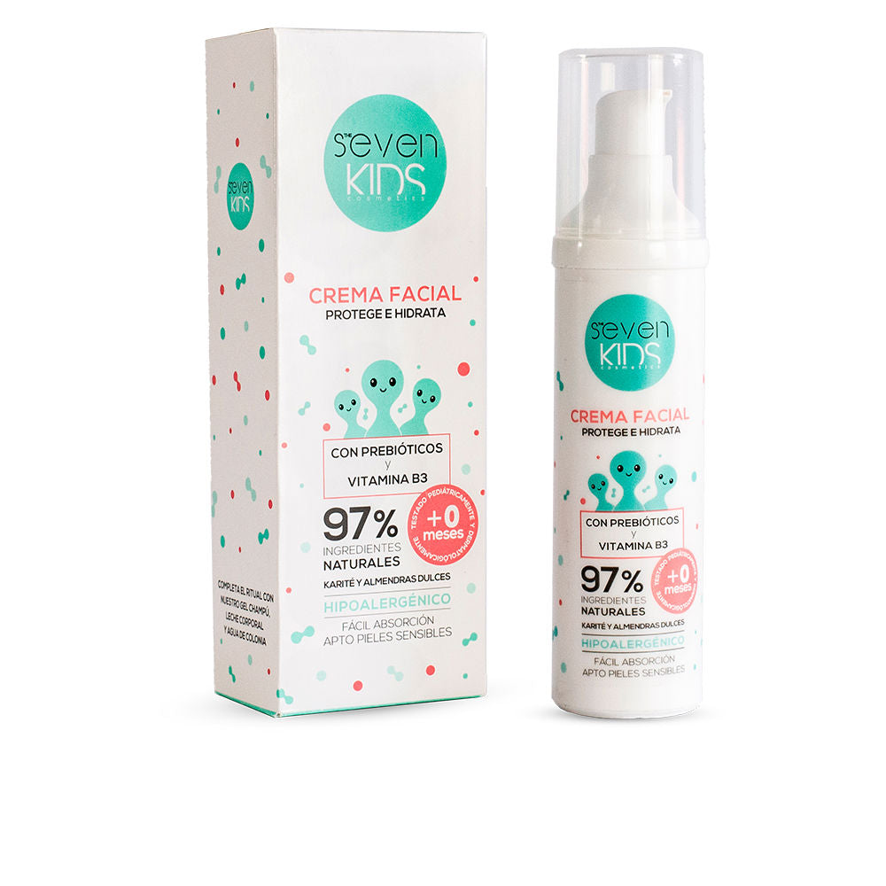 Crema facial SEVEN KIDS protege e hidrata 50 ml