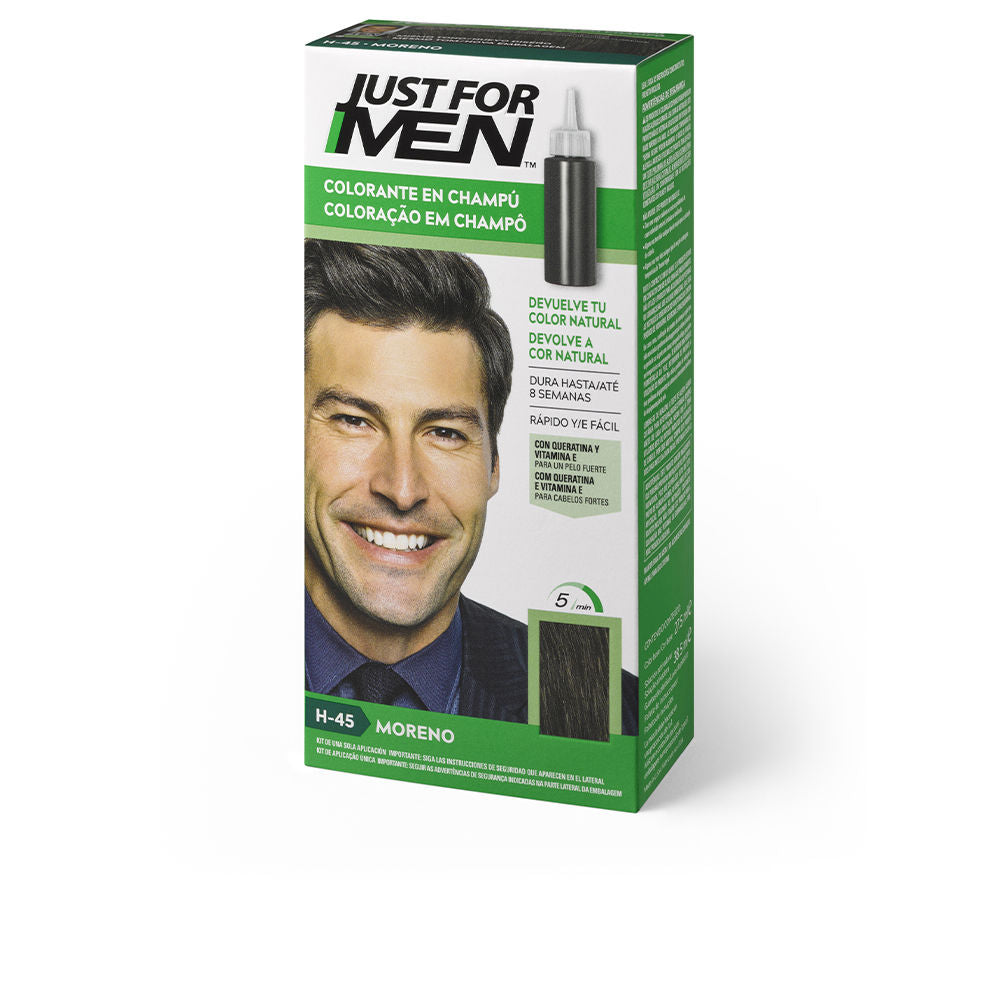 JUST FOR MEN COLORANT in shampoo