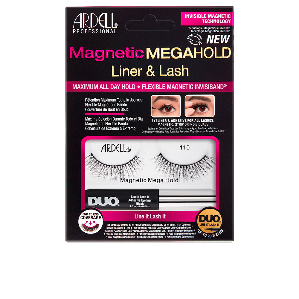 MAGNETIC MEGAHOLD LINER & LASH pestañas