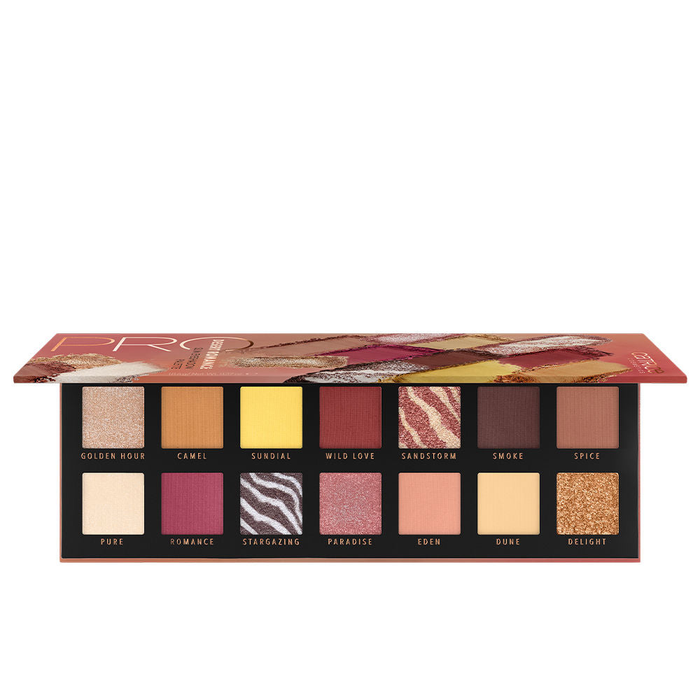 PRO DESERT ROMANCE slim eyeshadow palette