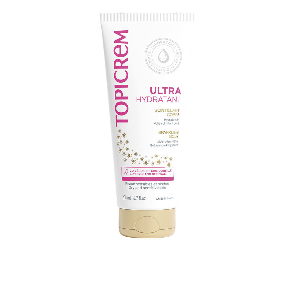 Leche corporal ultra hidratante UH para una piel con brillo dorado 200 ml