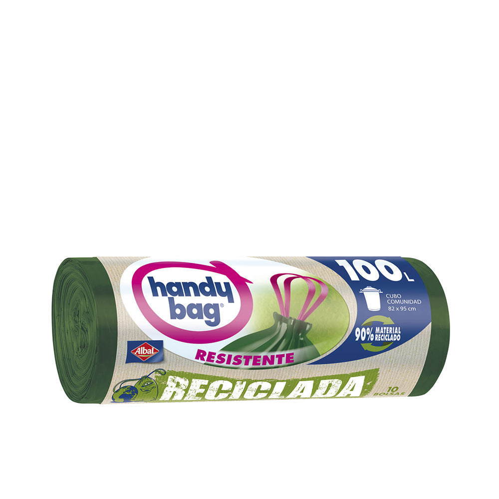 BOLSA DE BASURA RECICLADA BOLSA DE BASURA RESISTENTE 100 LITROS 10 UDS.