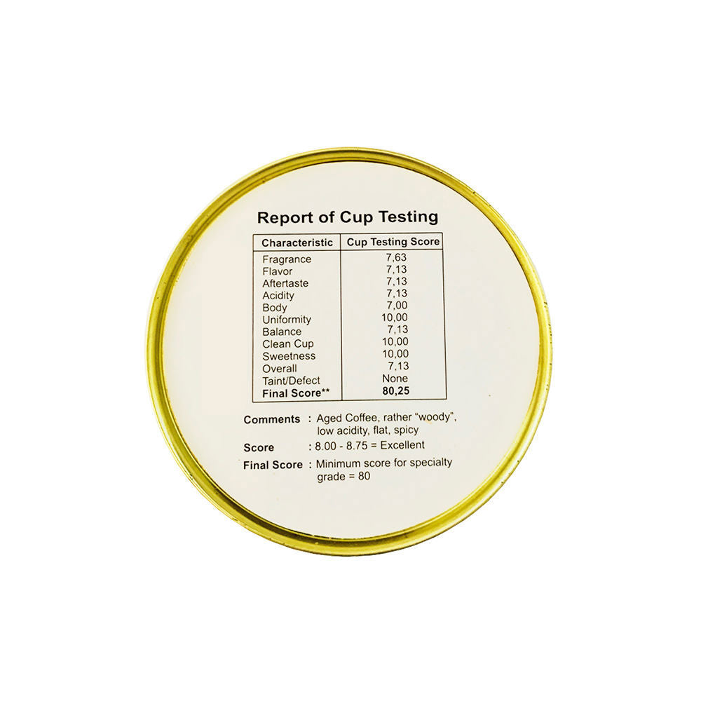 KOPI LUWAK BALI COFFEE 100% grain 50 gr