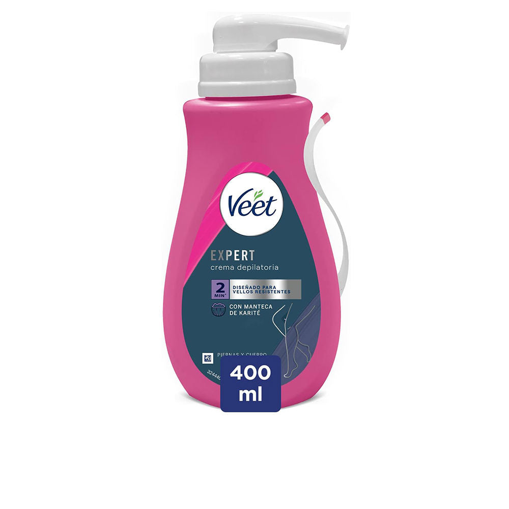 EXPERT LEGS AND BODY hair removal cream dispenser 400 ml