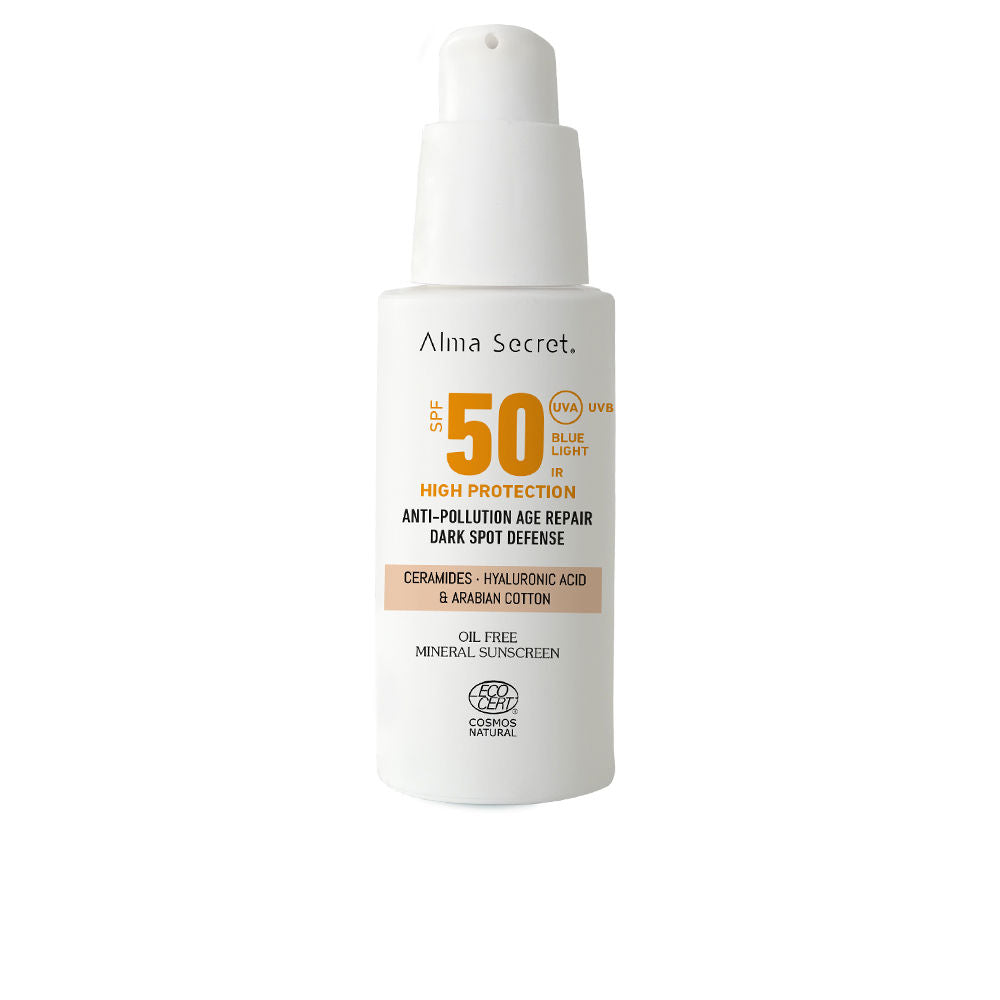 SOLAR tinted facial cream SPF50