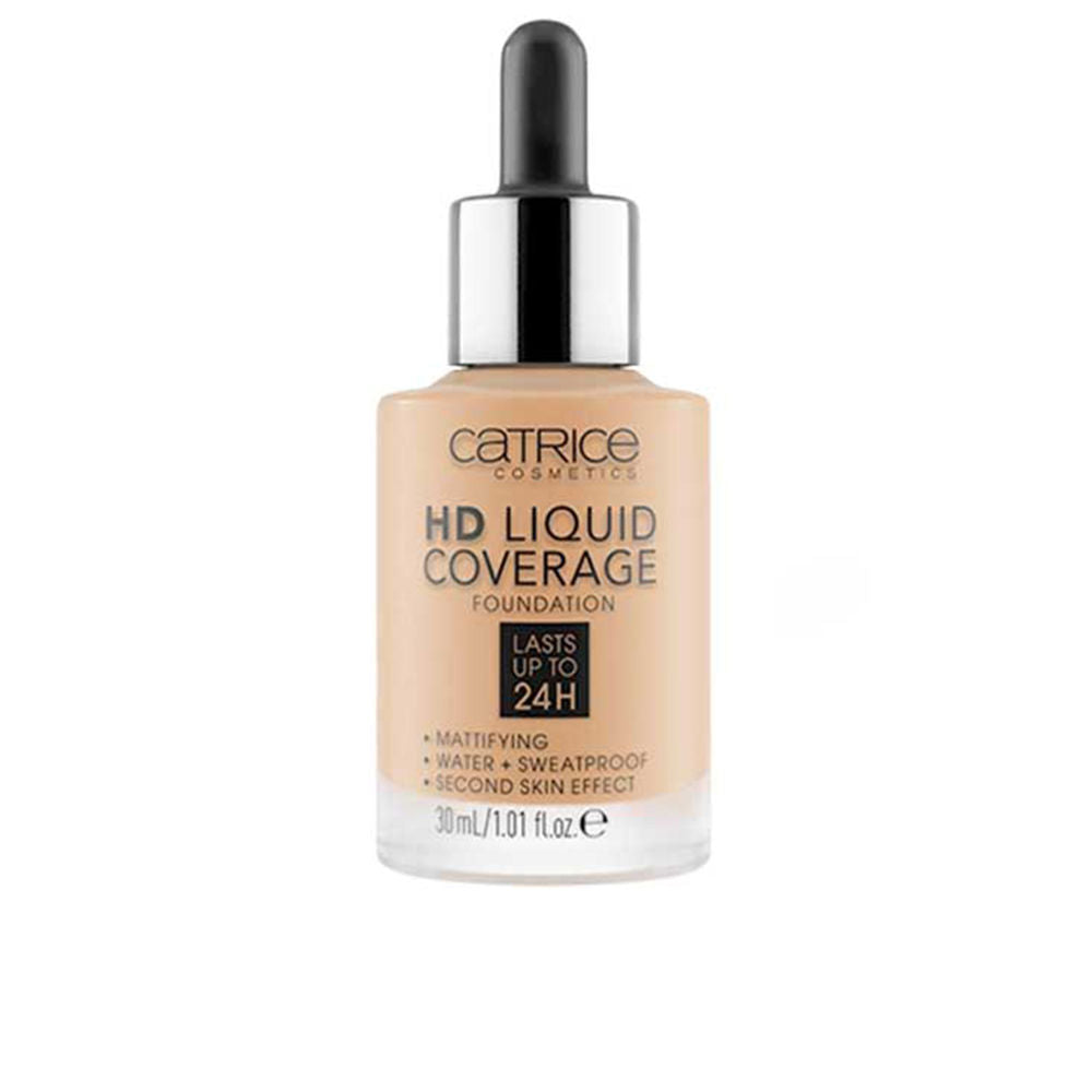 HD LIQUID COVERAGE FOUNDATION lasts up to 24h