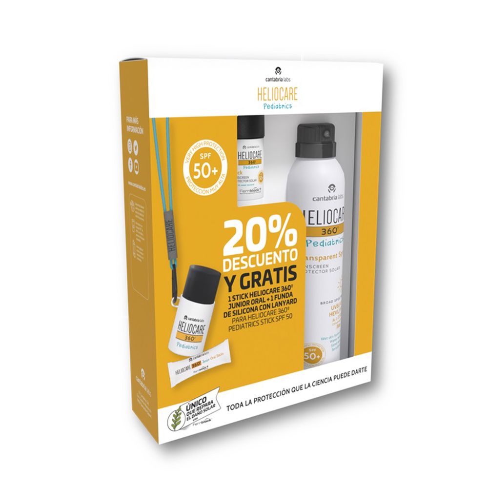 HELIOCARE 360 PEDIATRICS CASE 4 pcs