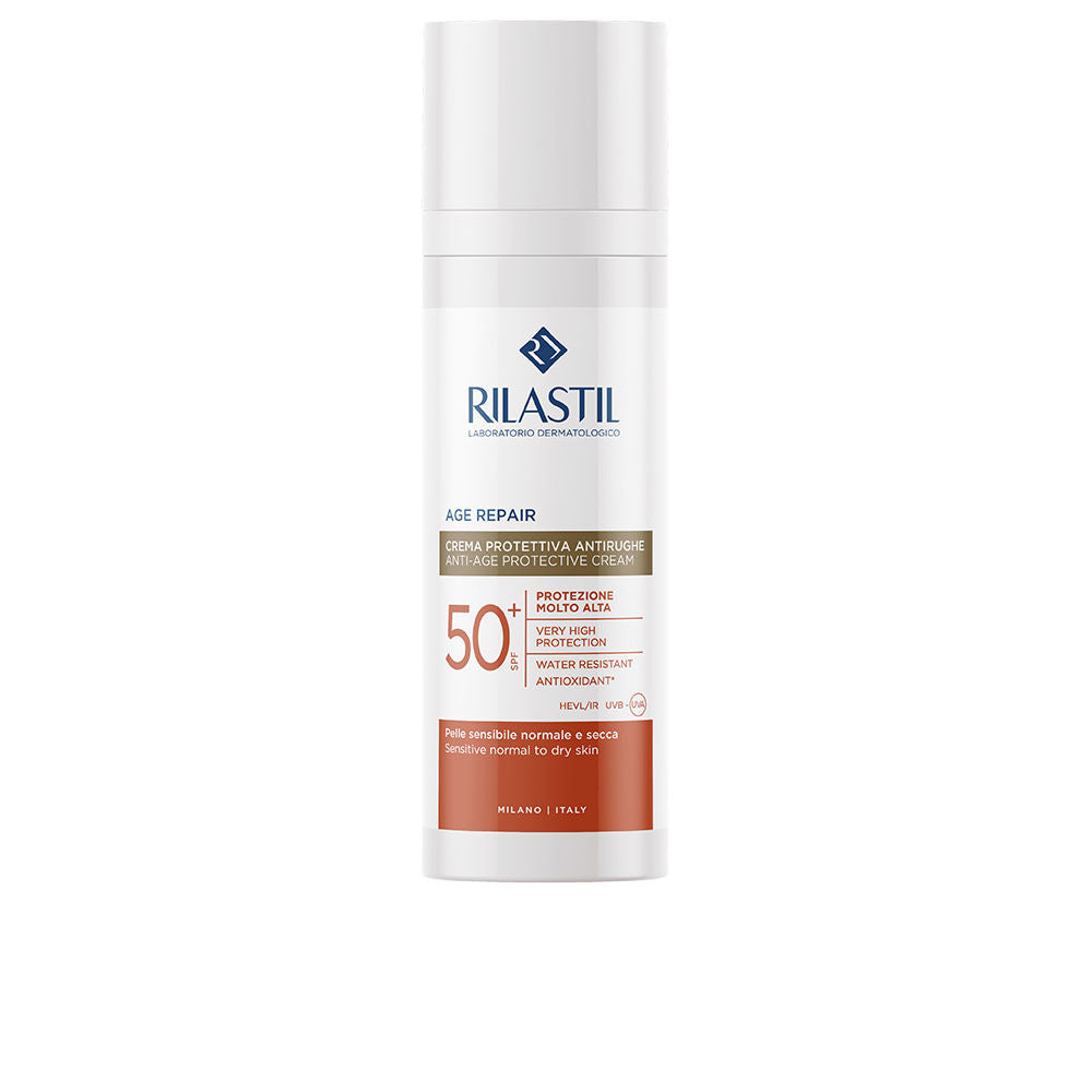 SUN SYSTEM crema protectora antiarrugas reparadora de la edad SPF50+ 50 ml