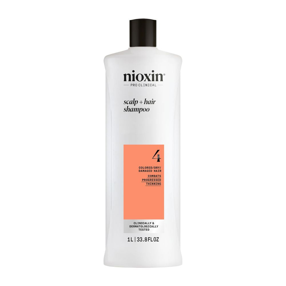 SYSTEM 4 - Champú - Cabello teñido y dañado con tratamiento de debilitamiento avanzado 1000 ml