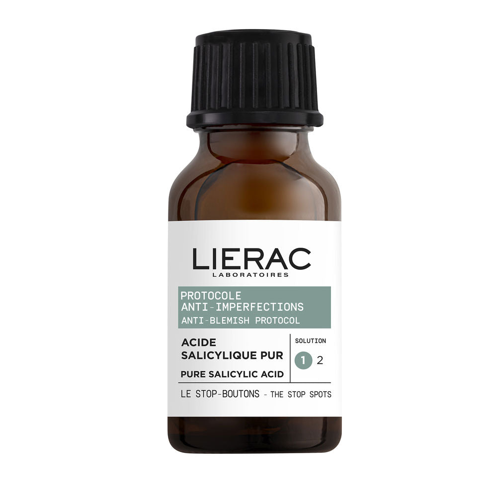 PROTOCOLO ANTI IMPERFECCIONES stop granitos ácido salicílico puro 15 ml