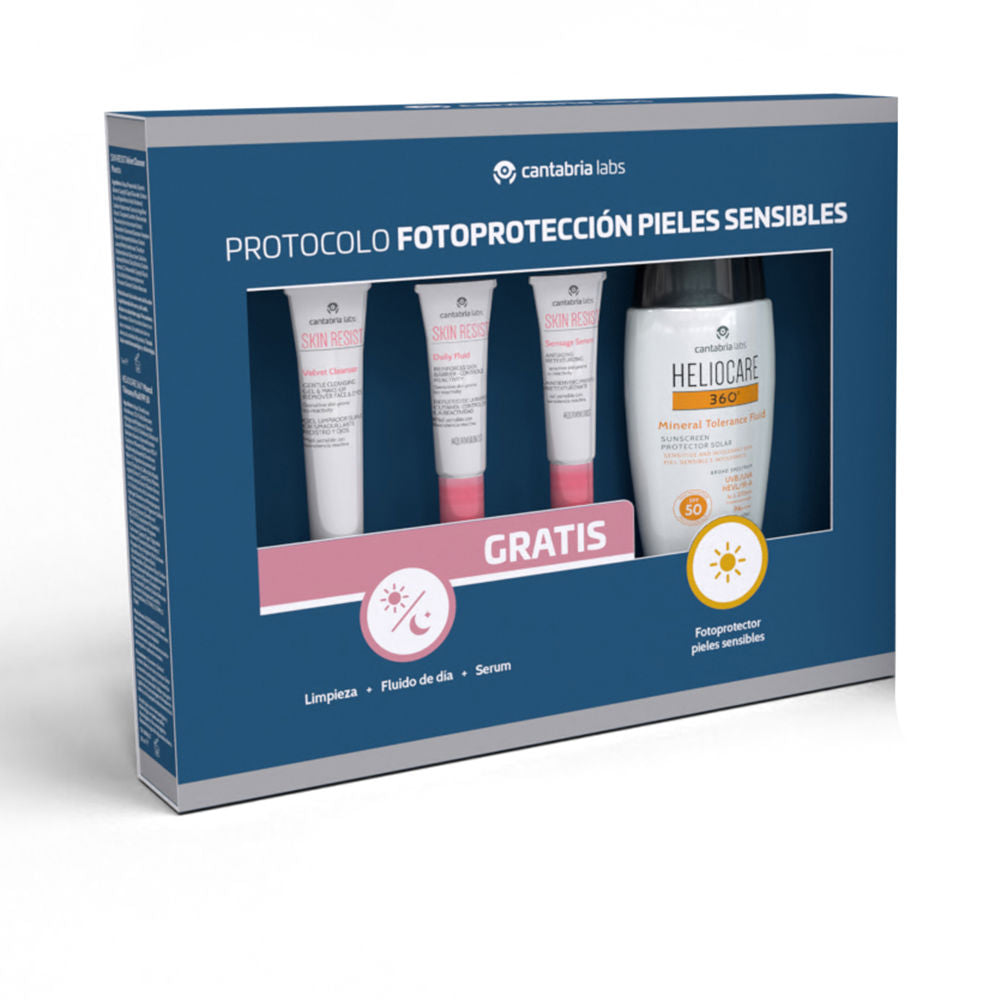 HELIOCARE 360° FOTOPROTECCIÓN PIELES SENSIBLES ESTUCHE 4 uds