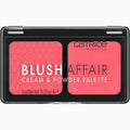 Paleta de rubores BLUSH AFFAIR en polvo y crema