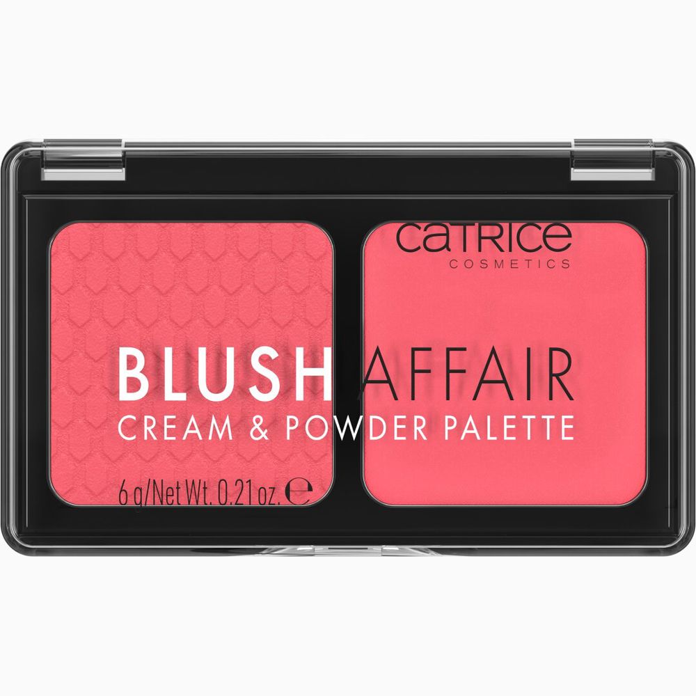 Paleta de rubores BLUSH AFFAIR en polvo y crema