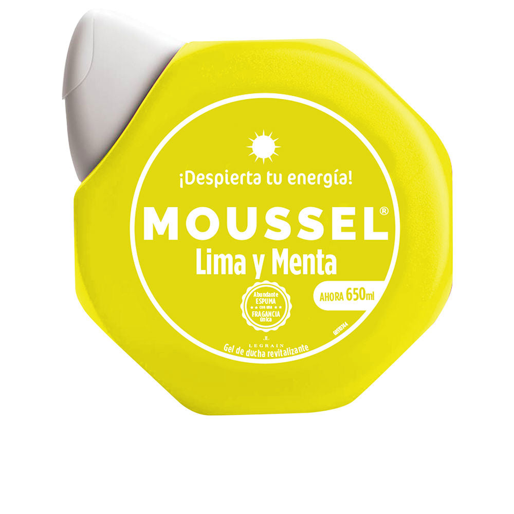 Gel de ducha revitalizante MOUSSEL DE LIMA Y MENTA 650 ml