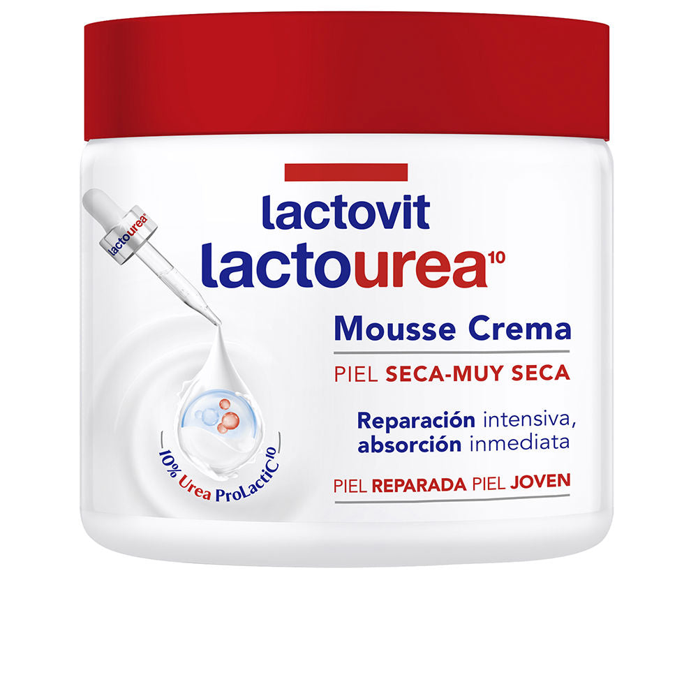 CREMA MOUSSE LACTO-UREA rostro y cuerpo 400 ml