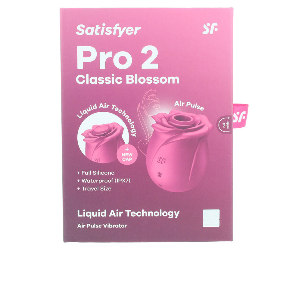 SATISFYER PRO 2 estimulador onda rosa clásico 1 unidad