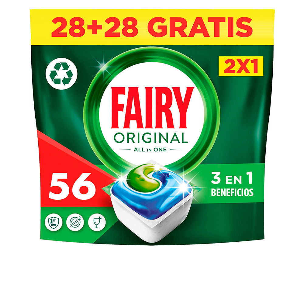 Lavavajillas FAIRY ALL IN 1 ORIGINAL 56 cápsulas