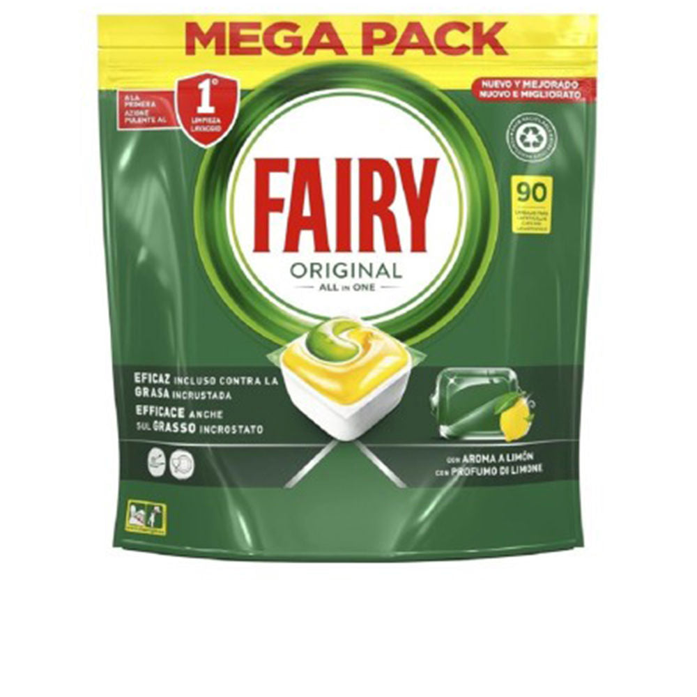 Cápsulas lavavajillas FAIRY ALL IN 1 ORIGINAL 90 unidades