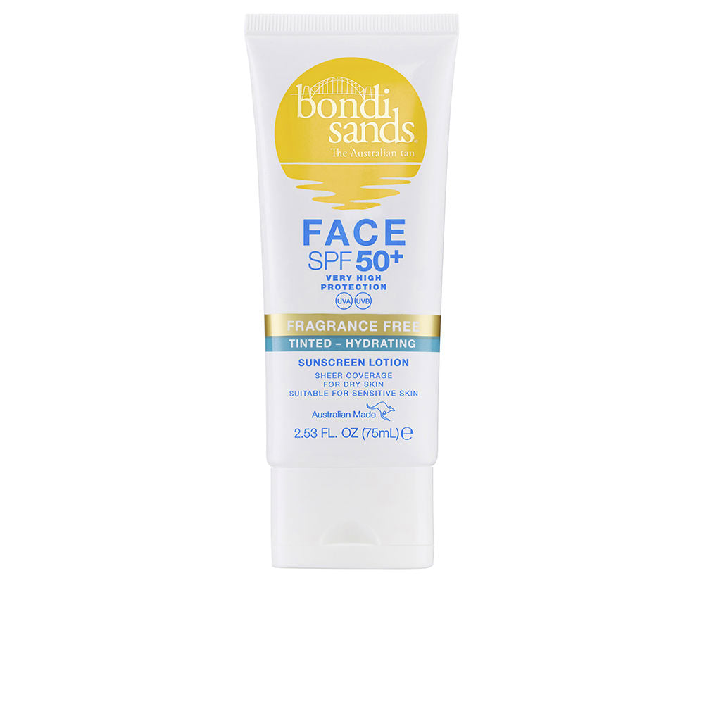 FACE SPF50+ moisturizing facial lotion with color 75 ml