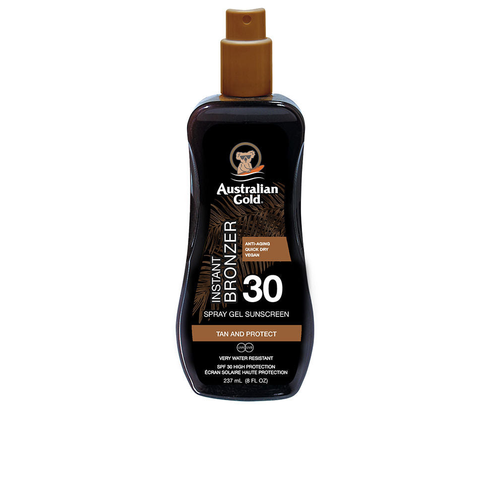 PROTECTOR SOLAR SPF30 gel spray con bronceador instantáneo 237 ml