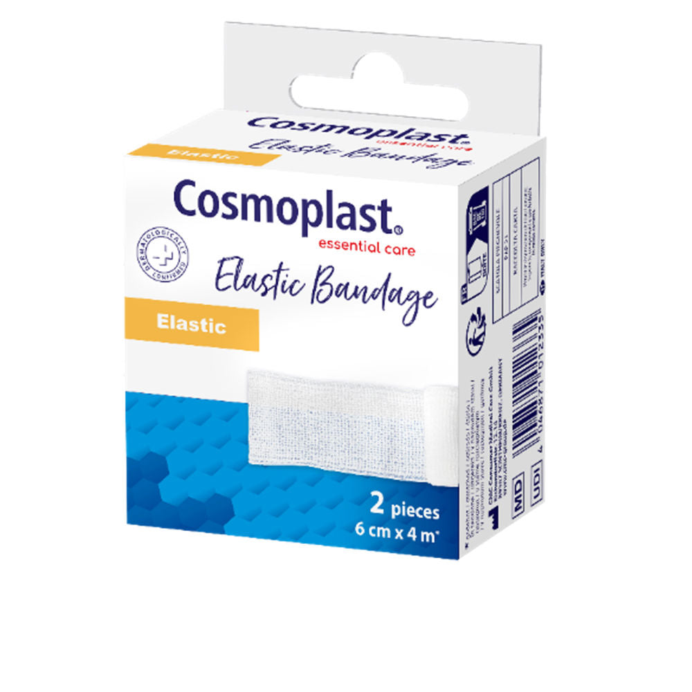 Venda elástica COSMOPLAST 6x4 cm 2 unidades