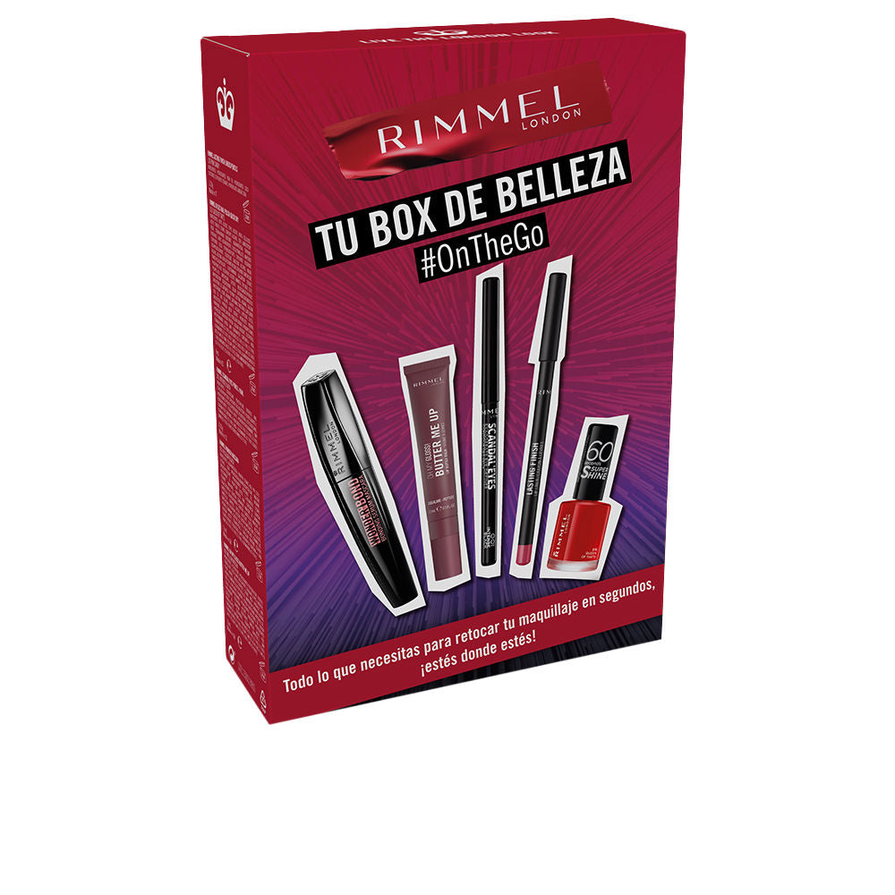 ESTUCHE DE MAQUILLAJE RIMMEL LONDON 5 uds.